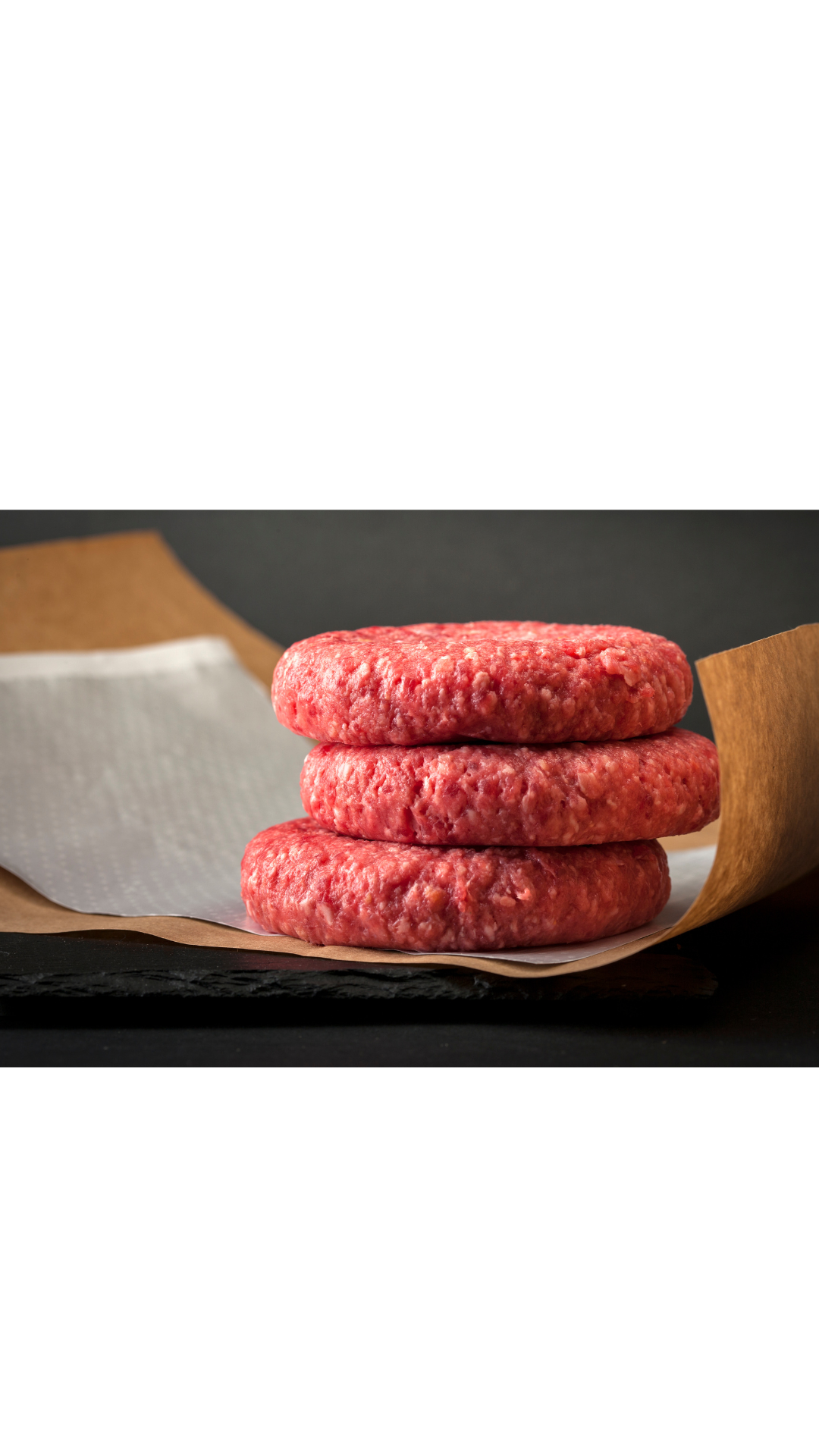 HAMBURGUESA (SIN ESPECIAS) DE VACUNO - 100% PASTO (PAQUETE DE 500 GRAMOS) image 0