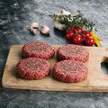 Hamburguesas de vacuno con especias